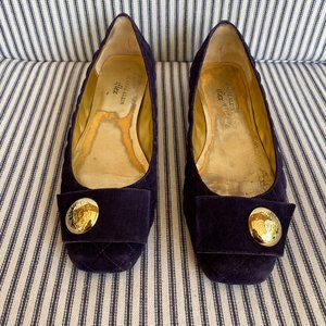 Anne Klein Suede Flats